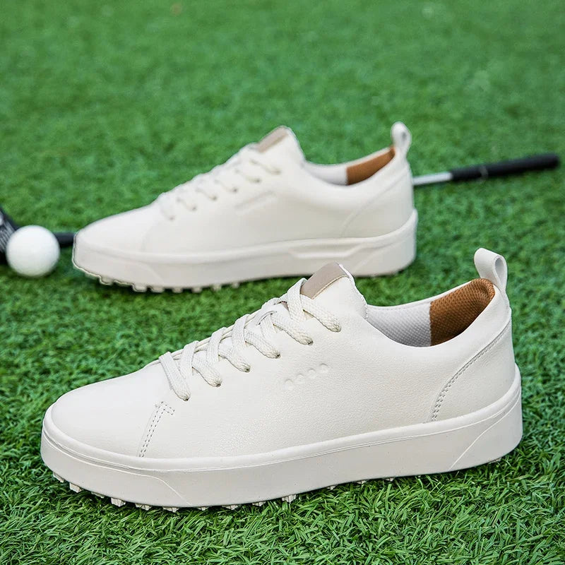 Leather Unisex Golf Shoes